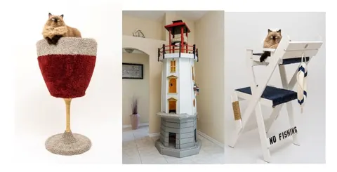 Photo from Mission Meow's post "Square Paws – Feline Design"